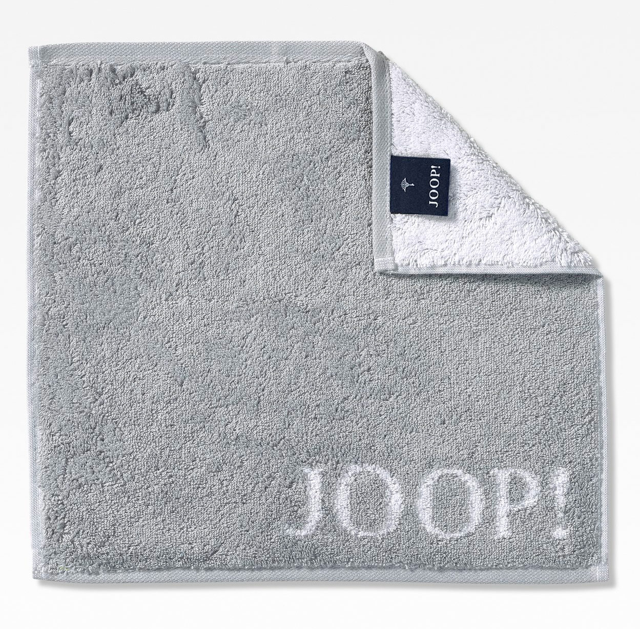 JOOP! Seiftuch Classic Doubleface 1600 | 76 Silber