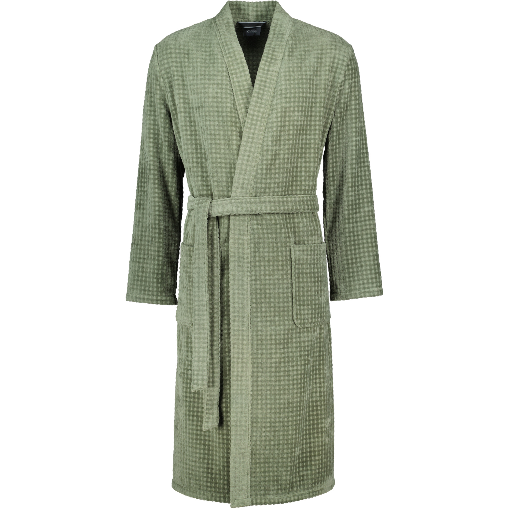 Cawö Herren Kimono-Bademantel 5508 | 453 field