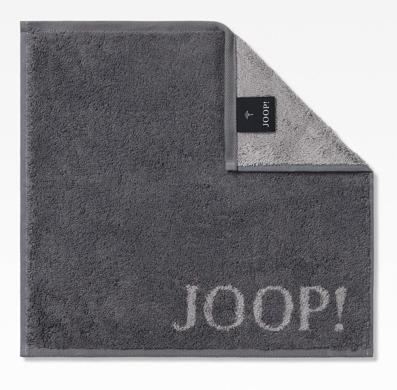 JOOP! Seiftuch Classic Doubleface 1600 | 77 Anthrazit
